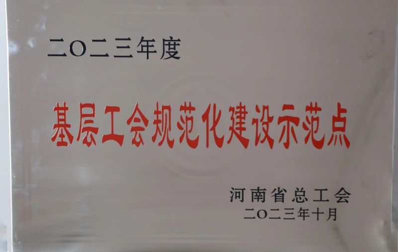 喜报！公司工会再添省级新荣誉
